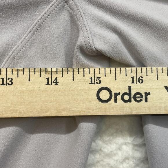 Lululemon Top Womens 4 Purple Aligned Angles Long Sleeve Nulu Asymmetrical Cropd - Picture 6 of 8